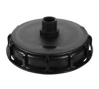 HIAKDOFT Ibc Tote Water Tank Cover with Seal Leak-resistant Bucket Lid for Water Pails Plastic Ibc Drum Protector with Easy-rotate Grooved Surface Reusable Chemical Storage Cap