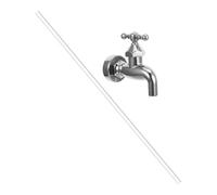 HIAKDOFT Invisible Flowing Spout Fountain Nozzle Durable Outdoor Water Faucet for Garden Decor DIY Precise Water Flow Control and Saving Technology