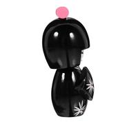 HIAKDOFT Japanese Kimono Doll Wooden Figurine Traditional Craft Girl Ornament Home Decor for Office Restaurant Unique for Japanese Culture Enthusiasts Vibrant Detail Cultural Charm