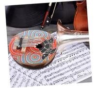 HIAKDOFT Kalimba Piano Portable Thumb Instrument with Coconut Shell Body Easy to Play for Beginners Random Color for Family Outdoor School and Relaxation Random Color