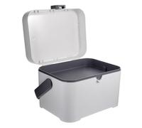 HIAKDOFT Large Capacity Multilayer Storage Box PP Material Organizer for Medicine Cosmetics Sewing Supplies with Rounded Edges Suitable for Home Office Outdoor Use