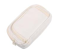 HIAKDOFT Large Capacity Pencil Case for Compartments Lightweight Stationery Organizer for Students and Artists Travel-Friendly Pen Pouch for Art Supplies and