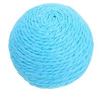HIAKDOFT Large Sisal Rope Cat Scratching Ball with Interactive Sound for Indoor Cats Chew and Scratch Extra-large Play Ball for Kitten Entertainment and Furniture Protection