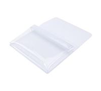 HIAKDOFT Magnetic File Holder Storage Pocket with Plastic Support Lightweight Portable Organizer for Office Refrigerator Locker Whiteboard Document Holder Random Color