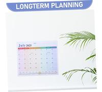 HIAKDOFT Magnetic Fridge Calendar Month Monthly Planner July to December with Large for Detailed Notes Stylish and Aesthetic Refrigerator Organizer for Event Tracking