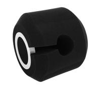 HIAKDOFT Microphone Isolation Ball with Wind Shield Filter Sponge Windscreen for Live Streaming Karaoke Recording Studios Noise Reduction Acoustic Pop Filter