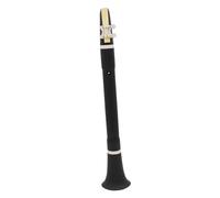 HIAKDOFT Mini Clarinet Instrument for Beginners Lightweight Practice Musical Instrument with Uniform Gentle Sound and Rich Resonance for Adults