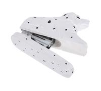 HIAKDOFT Mini Wooden Dog Shaped Stapler for School and Office Ergonomic Creative Desk Accessory with Whimsical Design Practical and Artistic Stationery Favor for Friends and Colleagues