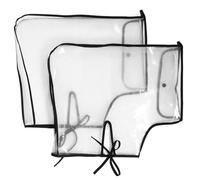 HIAKDOFT Motorcycle Handlebar Muffs Windproof Waterproof Hand Warmer Gloves Large Opening Clear Cover Anti-Slip Grip Protective Handlebar Cover for Winter Rain