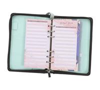 HIAKDOFT Multifunctional Budget Envelope Wallet with Pu Leather Clutch Bag, Large Capacity Money Organizer with Zipper Pockets and Credit Card Slots, Portable Cash Envelope Purse