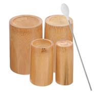 HIAKDOFT Natural Cupping Cups for Medical Grade Vacuum Cupping Therapy Massage and Relaxation Smooth-Edged Traditional Chinese Body Spa Tools for Professional and Home Use