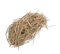 HIAKDOFT Natural Wheat Bedding 1 Lb Dry Multipurpose Soft Bedding for Hamsters and Rabbits Easy to Spread Suitable for House and Farm Haybale Decor