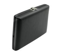 HIAKDOFT Oboe Reed Case Wooden Box with PU Cover Musical Instrument Case for Travel and Practice Humidity Sealed Organizer for Professional Musicians