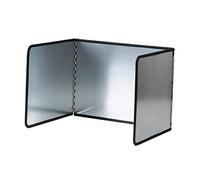 HIAKDOFT Oil Baffle Board Kitchen Heat Insulation Plate Splash Guard for Stove Non Stick Oilproof Deflector Panel Protects Walls and Surroundings from Cooking Splatter Easy to Clean Space