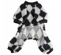 HIAKDOFT One-piece Puppy Clothes Puppy Accessory Portable Comfortable Flannel 11.40x15.72x10.22in Chic Design for Photo Shoots Pet Suitable for 3.5-4.5kg