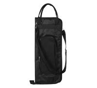 HIAKDOFT Oxford Cloth Drum Stick Storage Pouch with Adjustable Shoulder Strap and Padded Protection Portable Versatile Drumstick Mallet Bag for Musicians the Go