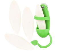 HIAKDOFT Parrot Feeding Rack with Bird Food Stand Vegetable Fruit Holder Pet Supplies for Parakeets Cockatiels Conures