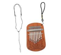 HIAKDOFT Patterned Thumb Piano Creative Thumb Piano Mini Kalimba for Beginners Lovers Great Musical Toys for Boys and Girls Performances