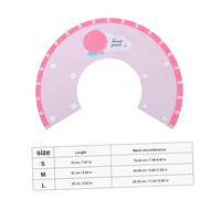HIAKDOFT Pet Collar Soft Felt Cat Protective Neck Decoration Adjustable Peach S for Neck Preventing Scratch and Licking for Healing Wounds