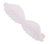 HIAKDOFT Pet Collar with Angel Wings and Butterfly Bow Tie Adjustable Small White Wing Neck Decor for Cats and Kittens Party Accessories