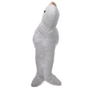 HIAKDOFT Plush Cat with Catnip, Interactive Kitten Stuffed Neck Cushion for Indoor Cats, Soft Plush Nap Cushion for Chewing and Playing