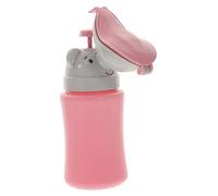 HIAKDOFT Portable Car Urinal Bottle for Leak Mini Urining Container with Cute Cartoon Design Lightweight and Compact Emergency Toilet for Outdoor Travel and Camping