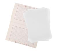 HIAKDOFT Portable Chinese Calligraphy Practice Book for Elementary Students Anti-ink Bleed Handwriting Exercise Notebook with Tracing Paper Compact Design for School and Home Use