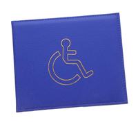 HIAKDOFT Portable Disabled Certificate Holder Protective Card Sleeve for Id Credit Social Security Cards and Tickets for Office Students and Medical Staff