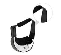 HIAKDOFT Portable Foldable Pet Travel Bag Crossbody Carrier for Cats and Dogs Breathable Mesh Design Lightweight Polyester PVC Capacity with Strong Bearing for Outdoor Use