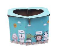 HIAKDOFT Portable Foldable Travel Toilet for Compact Emergency Potty Camping Supplies Stable Design Space-Saving Car Seat Portable Toilet