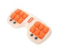 HIAKDOFT Portable Foot Massage Roller for Plantar Relief - Manual Dual Sole Deep Tissue Muscle Massage Roller with Trigger Pressure Points - Foot Care Tool for Home and Office Use