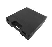 HIAKDOFT Portable Microphone Hard Carrying Travel Case with High Strength Plastic Exterior and Custom Shockproof Interior Large Capacity Handheld Mic Box for Outdoor Broadcasts and