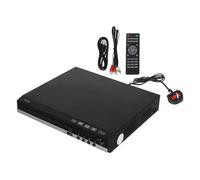 HIAKDOFT Portable Mini Home Dvd Player High-resolution Compact CD Player with Multi-format Support Lightweight Design for Tv and Family Entertainment Region