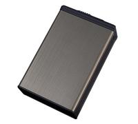 HIAKDOFT Portable Plastic Cigarette Case with Sliding Lid Storage Box for Men Anti- and Moisture-resistant Design Compact and Sturdy Container for Home and Travel Use