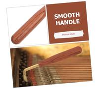 HIAKDOFT Professional Dulcimer Tuning Wrench Kit Ergonomic Spanner for Piano Guzheng Tuning Metal and Wood Construction