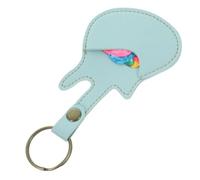 HIAKDOFT PU Guitar Pick Storage Bag with Random Picks Compact Plectrum Case for Acoustic Electric Bass Guitar and Ukulele Portable Holder for Guitarists and Stage Practice Random Color