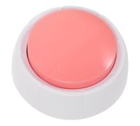 HIAKDOFT Recordable Pet Communication Button for Dogs and Cats Pink Talking Training Button for Developing Habits to Enhance Interaction and Obedience Suitable for Pet Owners