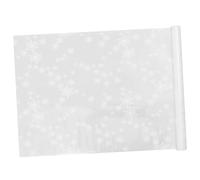 HIAKDOFT Removable Glass Window Privacy Film PVC Static Cling Decorative Sticker for Bathroom Living Bedroom Office Light-filtering Non-adhesive Window Covering Snowflake Pattern