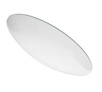 HIAKDOFT Replacement Dome-shaped Glass Cover for Wall Clock 10 Inch (25cm) Convex Scratch-proof Clock Face Panel Suitable for Antique and Mantel Renovation