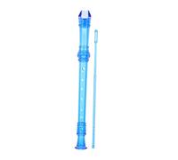HIAKDOFT Resin Clarinet for Blue Student Recorder Musical Instrument Educational Practice Beginner Durable Sturdy Sound Stable Clear for Boys