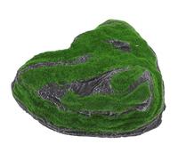 HIAKDOFT Resin Turtle Basking Platform with Ramp for Tank Multi-functional Reptile Resting and Climbing Stand Sunbathing Deck for Tortoises and Aquatic Pets