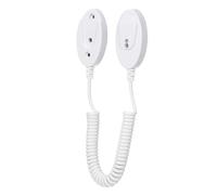 HIAKDOFT Retractable Remote Control Tether Cable with Self-adhesive Hook Anti-lost Security Wire for Tv Microphone Tablet Easy Installation for Home Hotel School Restaurant Use