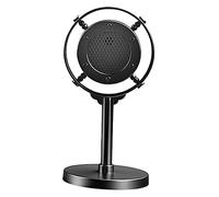 HIAKDOFT Retro Microphone Model Prop Lightweight Singing Mic for Pretend Play Stage Performance Party Decoration