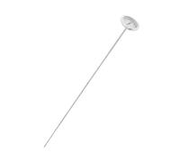 HIAKDOFT Reusable Compost Soil Temperature Thermometer Long Stainless Steel Probe for Backyard Gardening Accurate Temperature Gauge for Efficient Composting