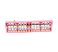 HIAKDOFT Row Abacus for Plastic Counting Frame for Early Math Learning Develops Fine Motor Skills Calculation Speed Logical Thinking Educational Tool for Preschoolers and Homeschool