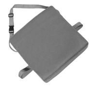 HIAKDOFT ’S Highchair Booster Seat Cushion, 3-Inch Thick Breathable Mesh Pad, Gray Non-Slip Dining Chair Height Increasing Seat Support for and