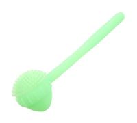 HIAKDOFT Silicone Body Massager Pat Tool, Green Manual Acupoint Back Massager Hammer for Meridian Therapy and Muscle Relaxation, Portable Health Massage Device for Home and Travel Use