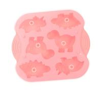 HIAKDOFT Silicone Dinosaur Cake Mold Animal Shape Baking Mould for Home DIY Desserts Cookies Small Cakes Non-Stick Food Grade Silicone for Steam Oven Microwave Use