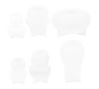 HIAKDOFT Silicone Mushroom Mold for DIY Crafts Flexible Handicraft Casting Moulds for Epoxy Soap Plaster Safe Non-Toxic Material for Early Education and Home Decor