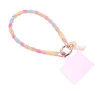 HIAKDOFT Silicone Phone Lanyard Wrist Strap with Lost Function Decorative Gradient Blue Design for Mobile Phones Keys Cameras Non Fading Accessory